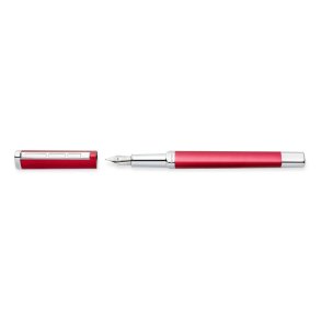 Staedtler Fyldepen - Triplus fine - r�d - (bl� skrift)